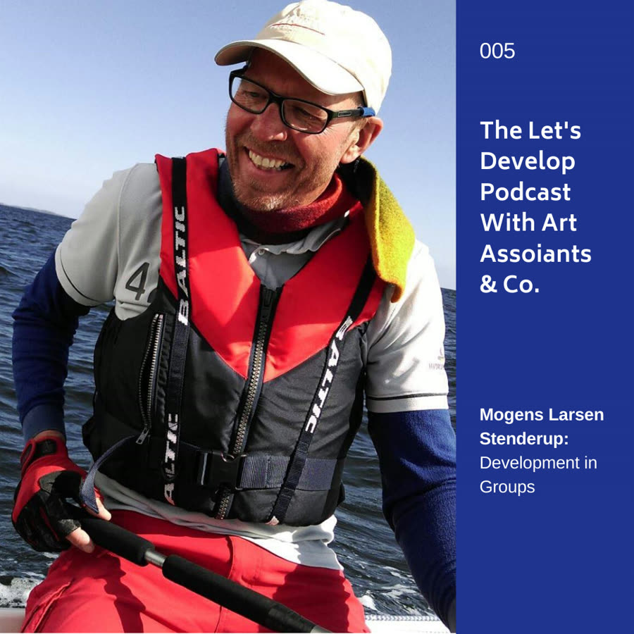 Episode 005 artwork: Mogens Larsen Stenderup: Development in Groups